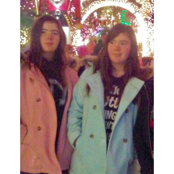 Cat & Jack Wool Faux Fur Hooded Coat - Picture 2 of 5